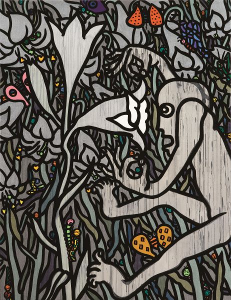 [2008] Secret Garden, Acrylic...canvas, 162x130cm